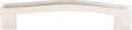 Top Knobs Alton Series 5-1/16"(128mm) CC Pull, Brushed Stainless Steel