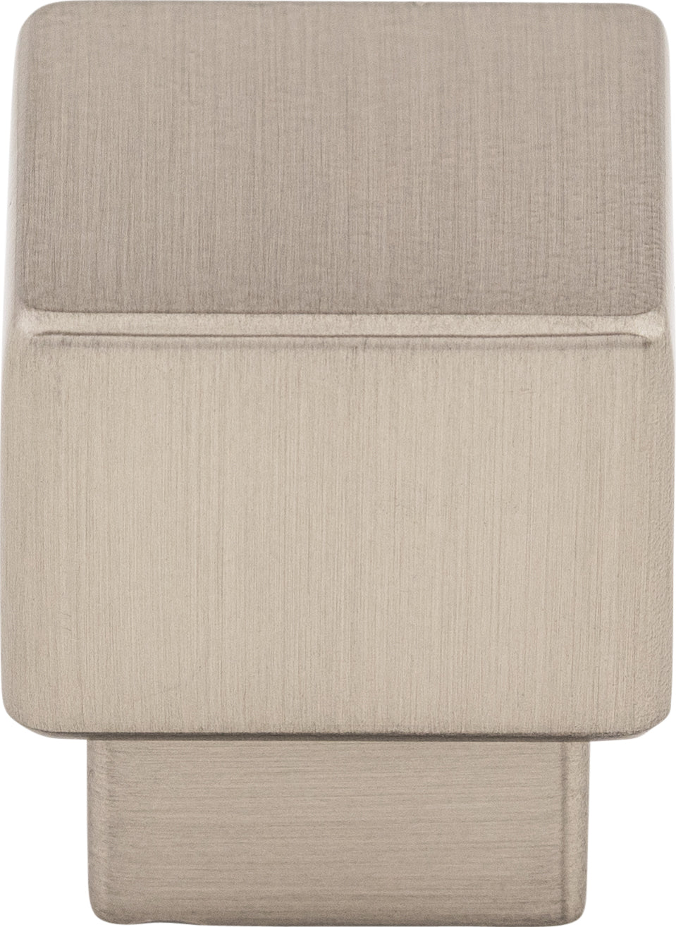 Top Knobs Tapered Series 1"L Knob, Brushed Satin Nickel