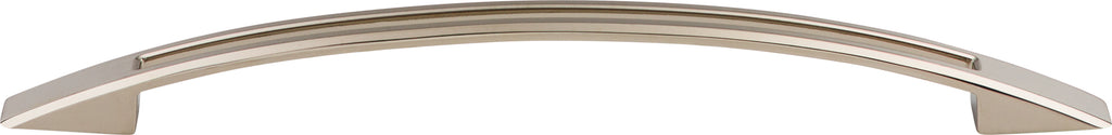 Top Knobs Tango Series 7-1/2"(191mm) CC Cut Out Pull, Polished Nickel