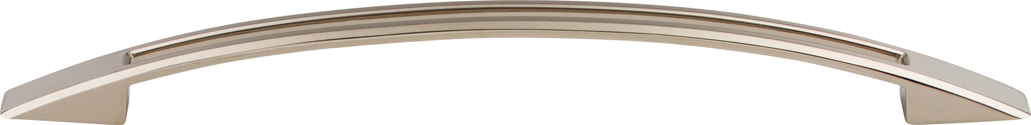 Top Knobs Tango Series 7-1/2"(191mm) CC Cut Out Pull, Polished Nickel