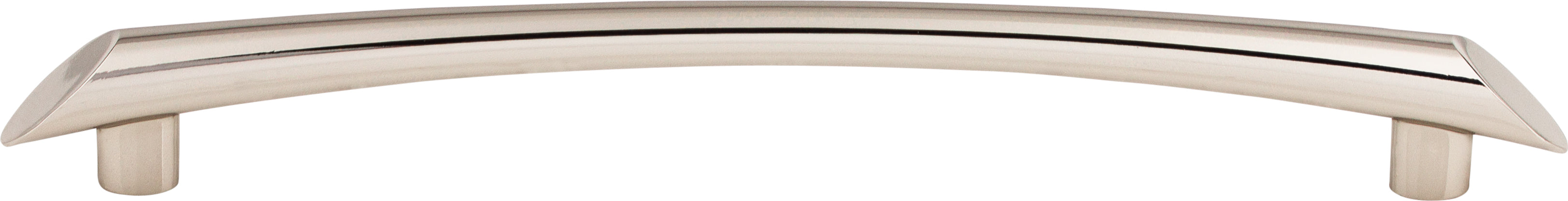 Top Knobs Edgewater Series 7-9/16"(192mm) CC Pull, Polished Nickel
