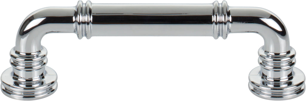 Top Knobs Cranford Series 3-3/4"(95mm) CC Pull, Polished Chrome