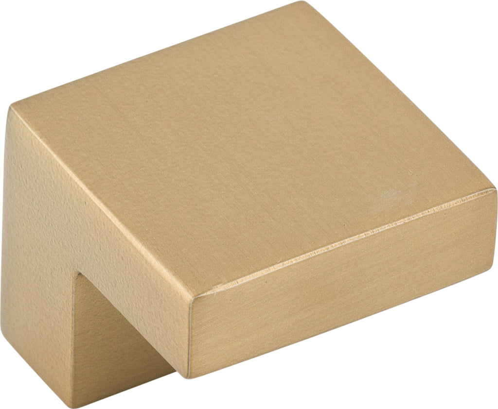 Top Knobs Square Series 1"L Knob, Honey Bronze