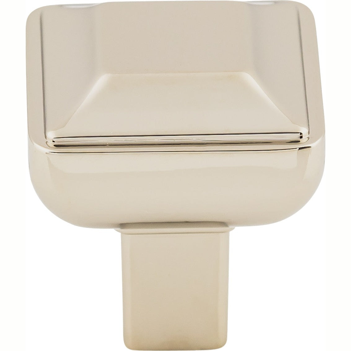 Top Knobs Podium Series 1"L Knob, Polished Nickel