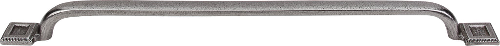 Top Knobs Square Inset Series 18"(457mm) CC Pull, Cast Iron