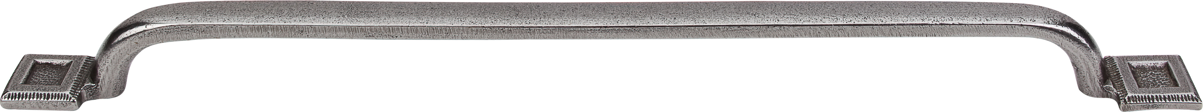 Top Knobs Square Inset Series 18"(457mm) CC Pull, Cast Iron