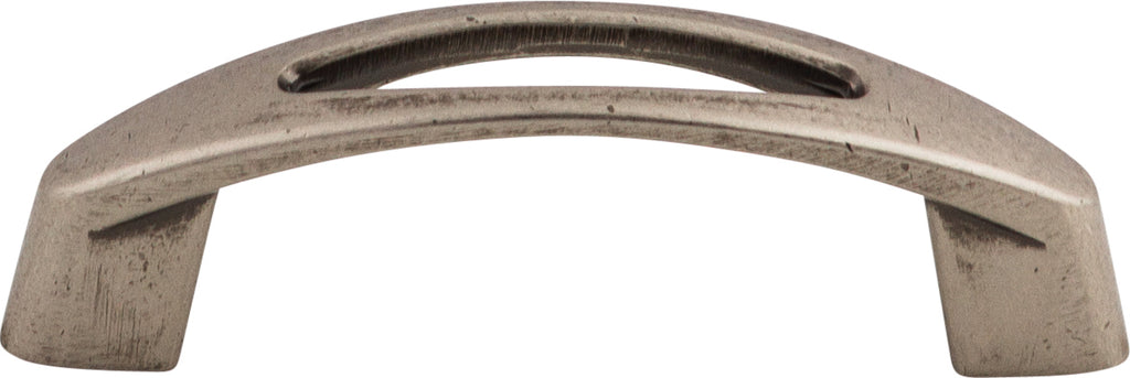 Top Knobs Verona Series 3"(76mm) CC Pull, Pewter Antique