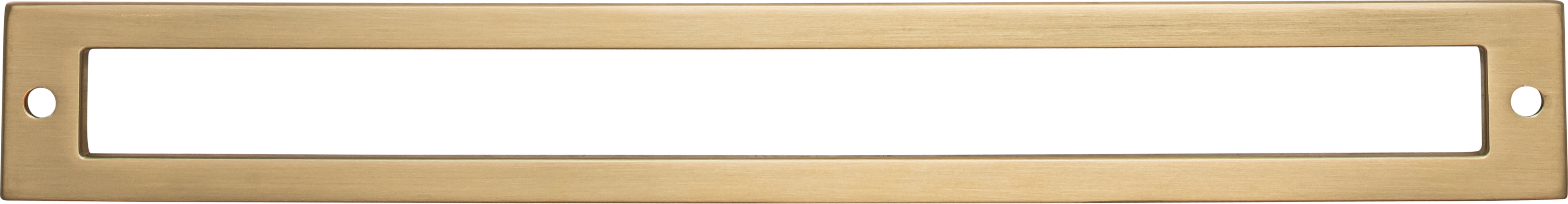 Top Knobs Hollin Series 8-13/16"(223mm) CC Backplate, Honey Bronze