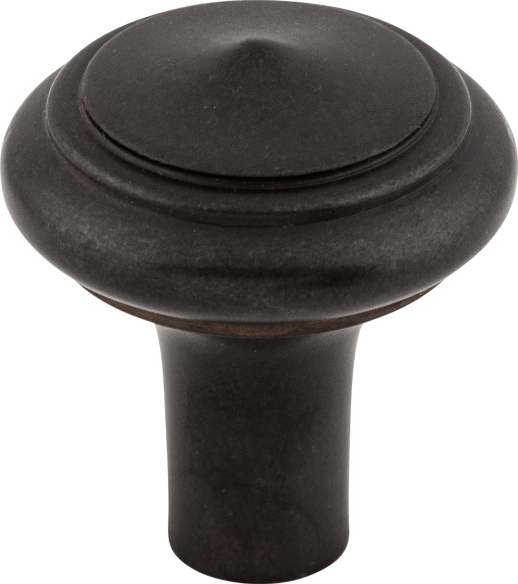 Top Knobs Aspen Peak Series 1-1/4"L Knob, Medium Bronze