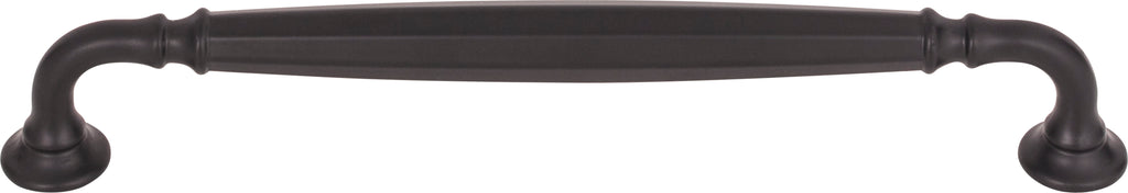 Top Knobs Barrow Series 7-9/16"(192mm) CC Pull, Flat Black
