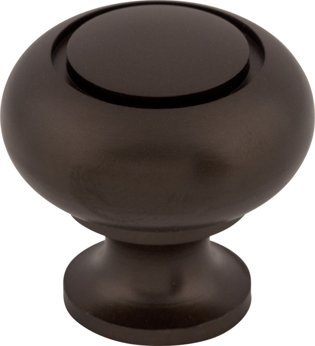 Top Knobs Ring Series 1-1/4"L Knob, Oil Rubbed Bronze