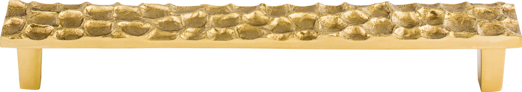 Top Knobs Cobblestone Series 7-9/16"(192mm) CC Pull, Brass