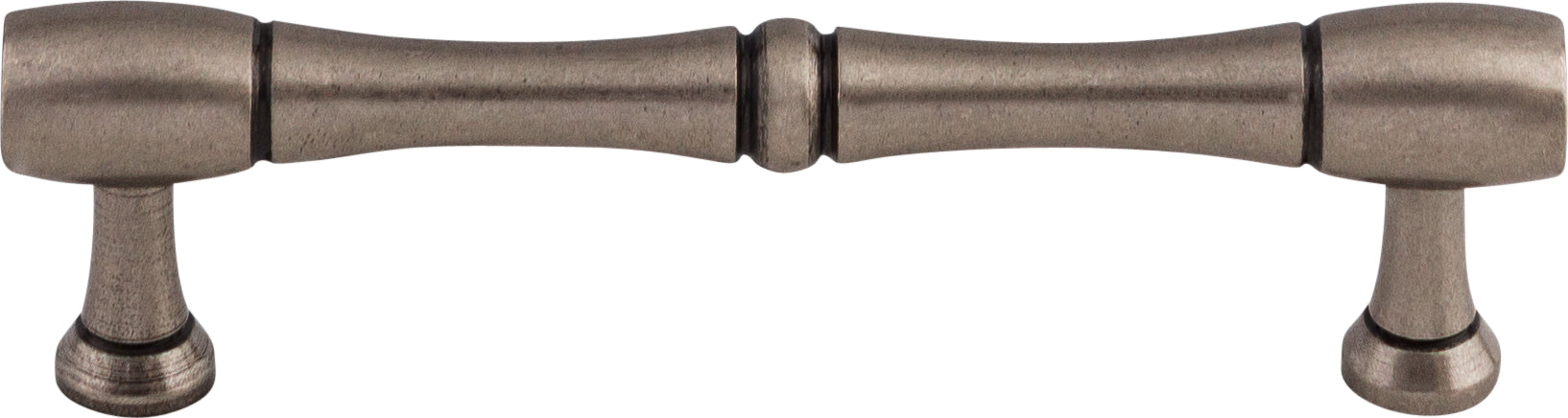Top Knobs Nouveau Bamboo Series 3-3/4"(95mm) CC Pull, Pewter Antique