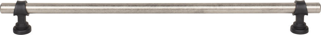 Top Knobs Bit Series 12"(304mm) CC Pull, Pewter Antique and Flat Black