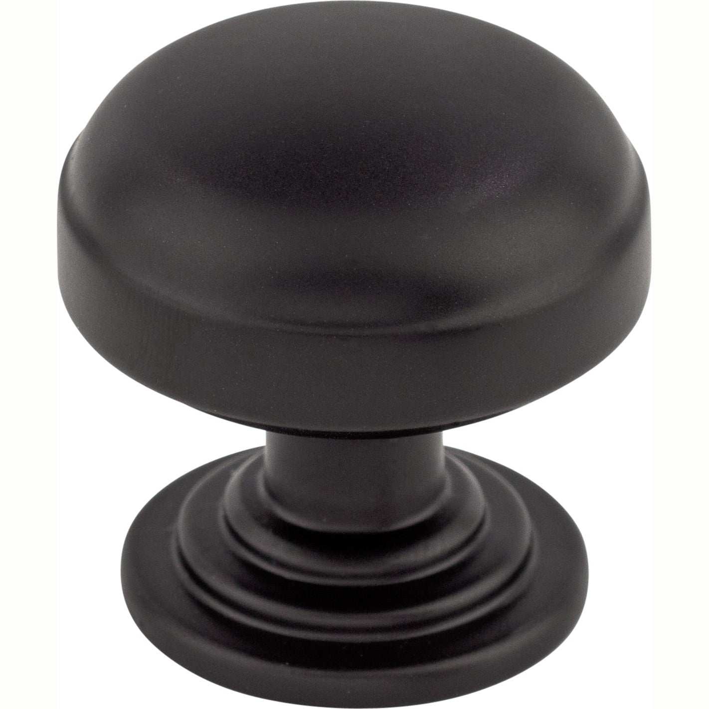 Top Knobs Ellis Series 1-1/4"L Knob, Flat Black