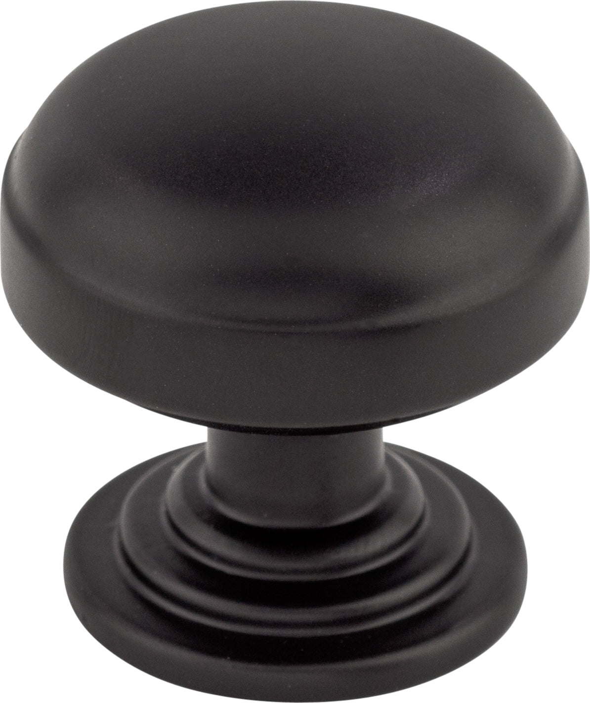 Top Knobs Ellis Series 1-1/4"L Knob, Flat Black