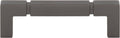 Top Knobs Langston Series 3-3/4"(95mm) CC Pull, Ash Gray