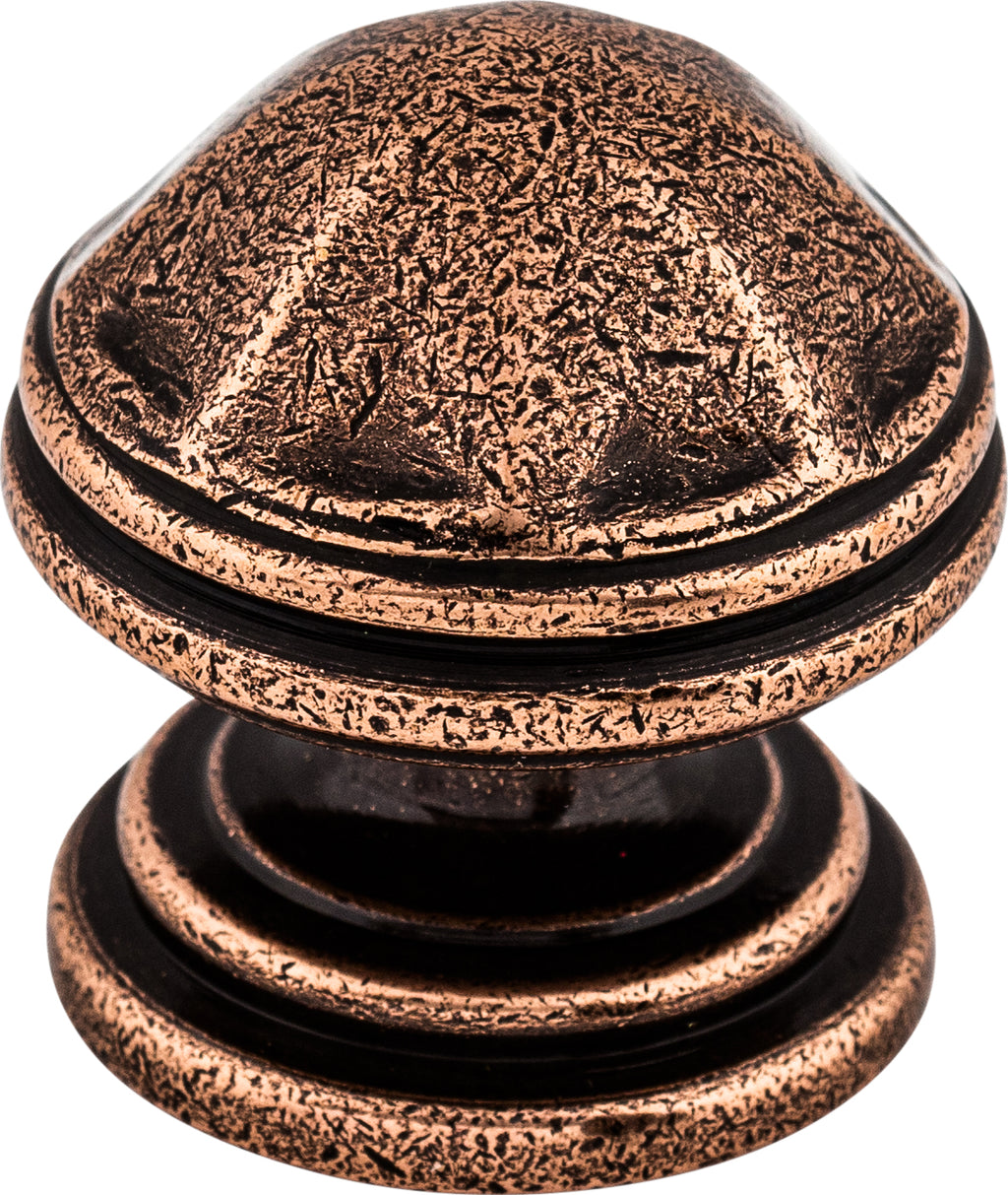 Top Knobs London Series 1-1/4"L Knob, Old English Copper