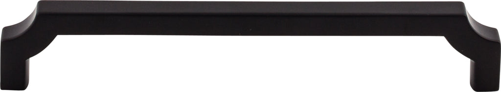 Top Knobs Davenport Series 6-5/16"(160mm) CC Pull, Flat Black