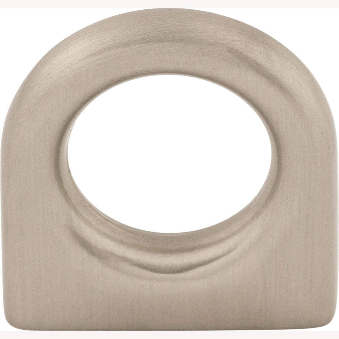 Top Knobs Ring Pull Series 1-3/16"L Pull, Brushed Satin Nickel