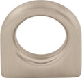 Top Knobs Ring Pull Series 1-3/16"L Pull, Brushed Satin Nickel