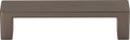Top Knobs Modern Metro Series 3-3/4"(95mm) CC Pull, Ash Gray