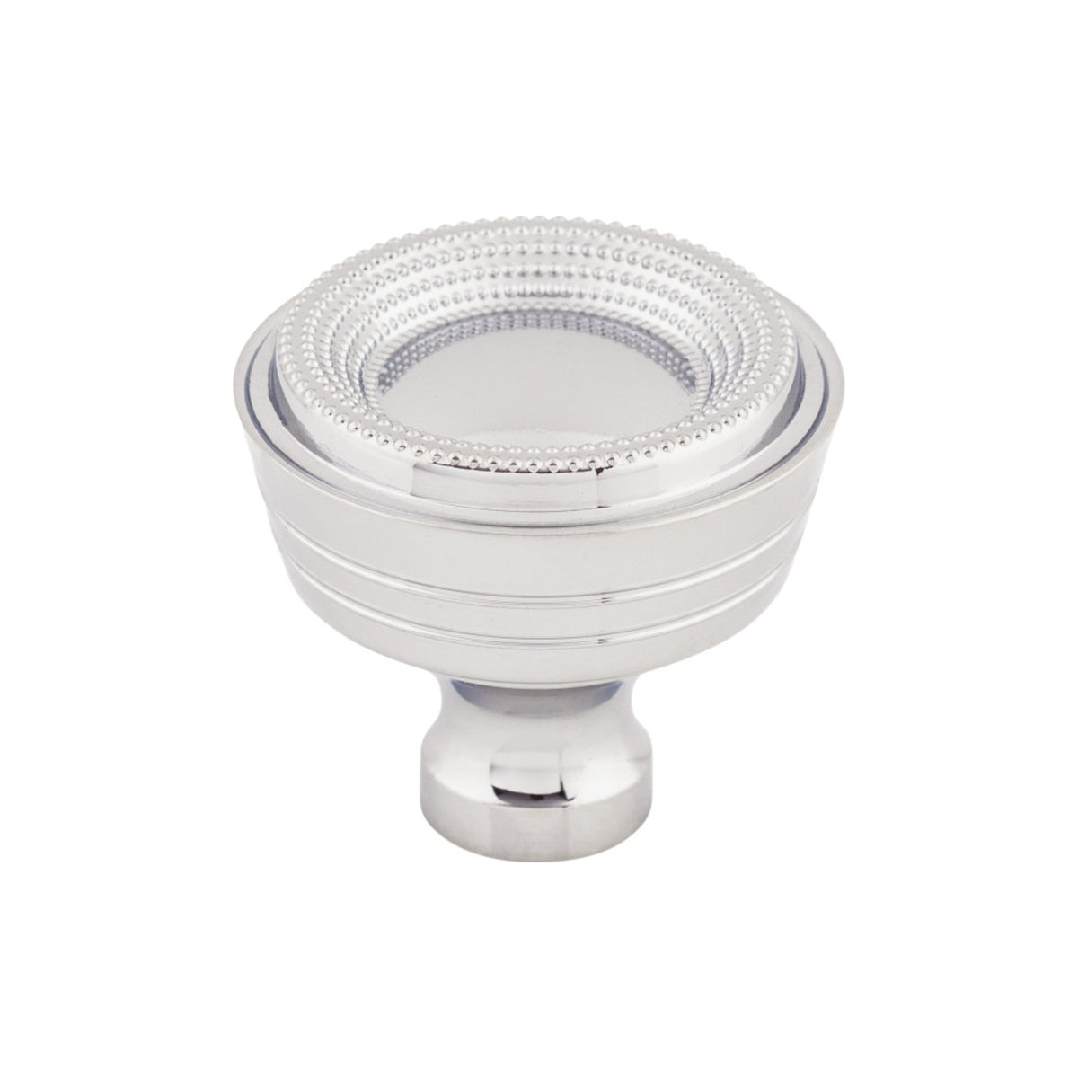 Beaded 1 5/16" Diameter Round Knob