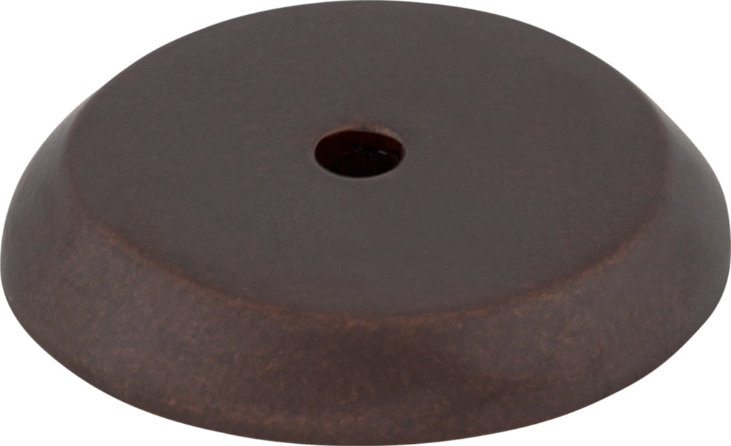 Top Knobs Aspen Backplates Series 1-1/4"L Round, Mahogany Bronze