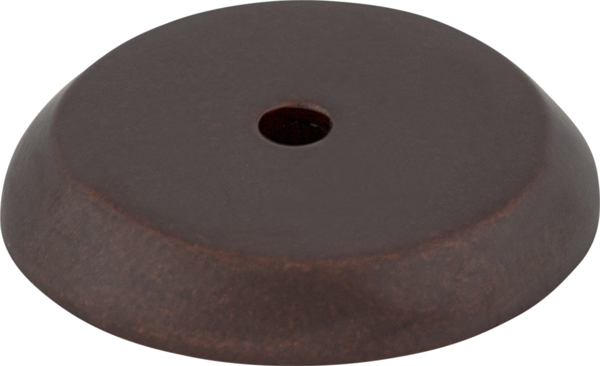 Top Knobs Aspen Backplates Series 1-1/4"L Round, Mahogany Bronze