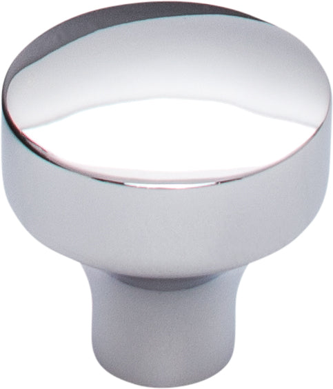 Top Knobs Kinney Series 1-1/8"L Knob, Polished Chrome