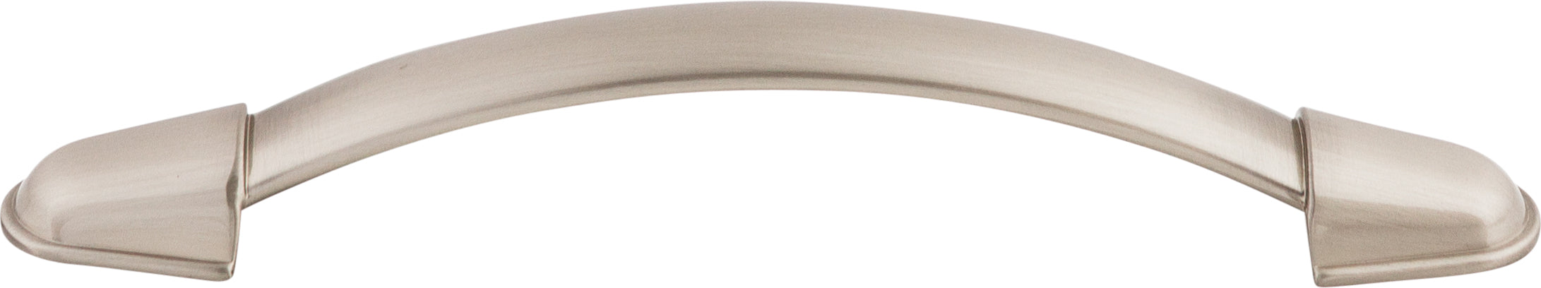 Top Knobs Buckle Series 5-1/16"(128mm) CC Pull, Brushed Satin Nickel