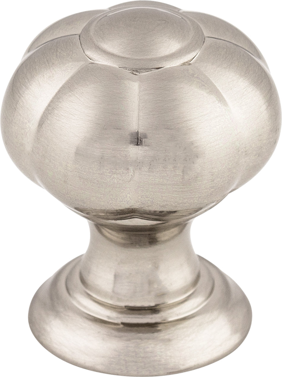 Top Knobs Allington Series 1"L Knob, Brushed Satin Nickel
