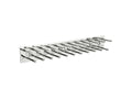 12" Chrome Static Tie Rack