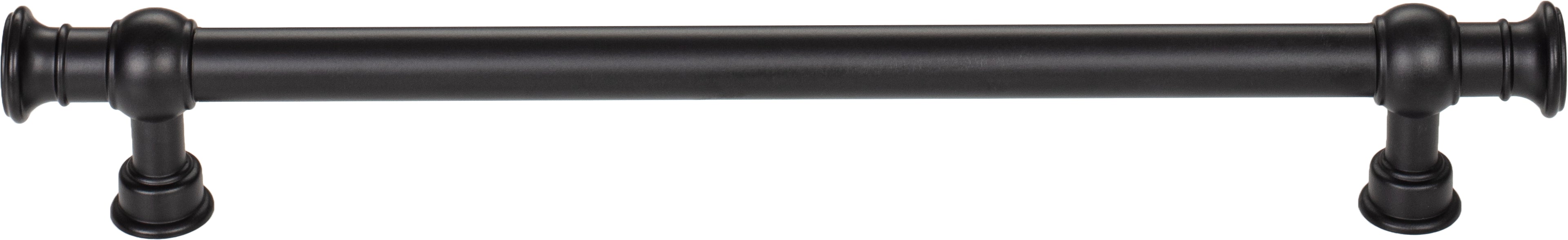 Top Knobs Ormonde Series 7-9/16"(192mm) CC Pull, Flat Black
