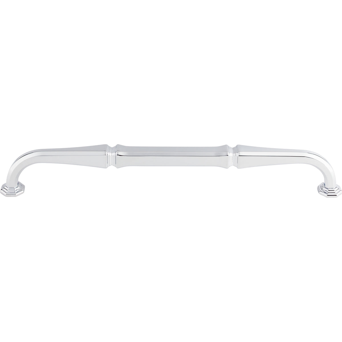 Top Knobs Chalet Series 18"(457mm) CC Appliance Pull, Polished Chrome