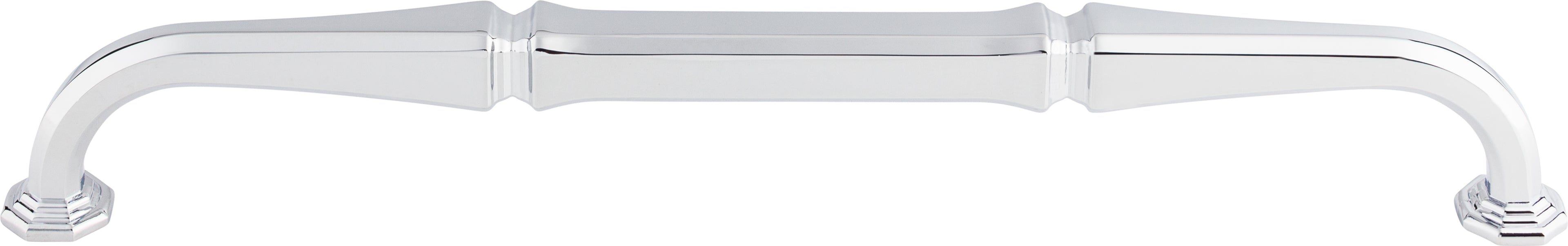 Top Knobs Chalet Series 18"(457mm) CC Appliance Pull, Polished Chrome