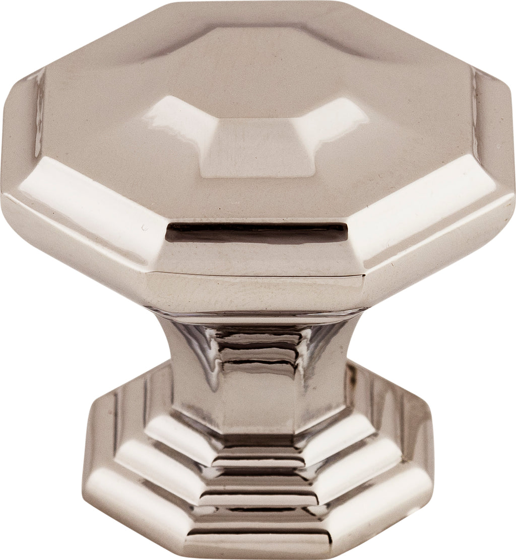 Top Knobs Chalet Series 1-1/2"L Knob, Polished Nickel
