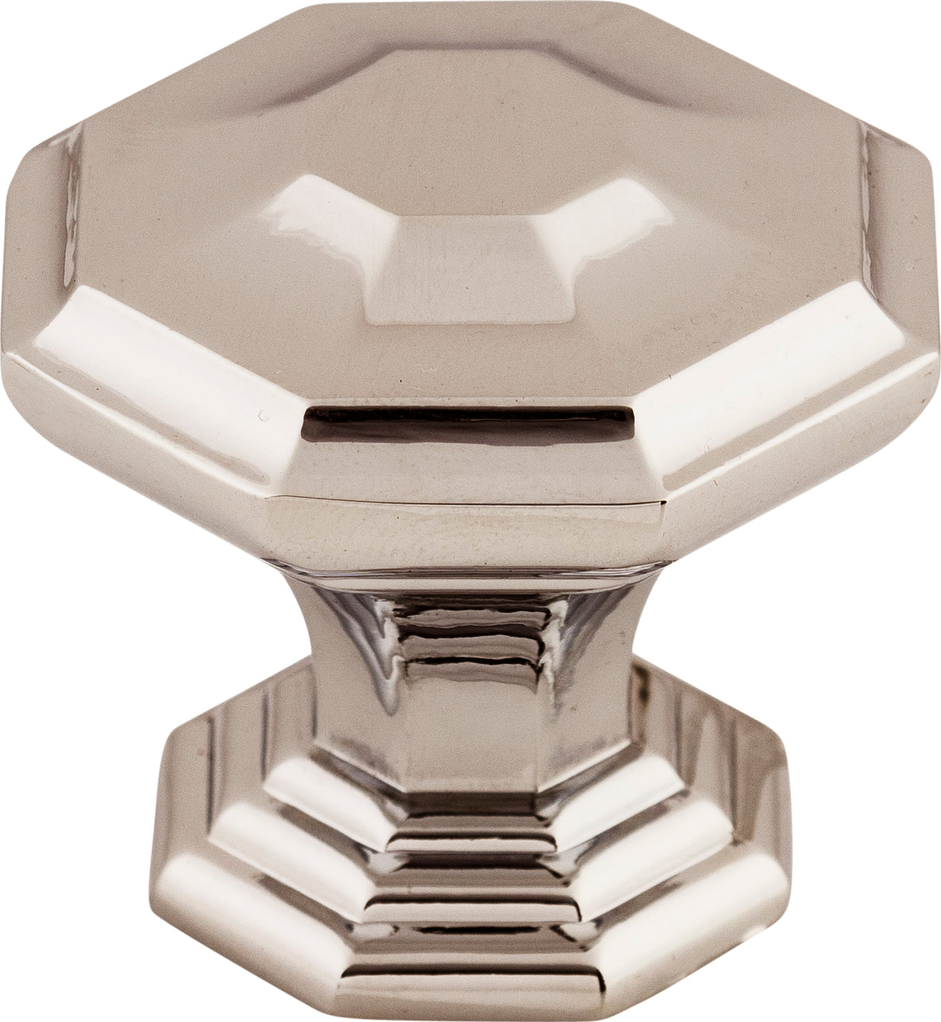 Top Knobs Chalet Series 1-1/2"L Knob, Polished Nickel