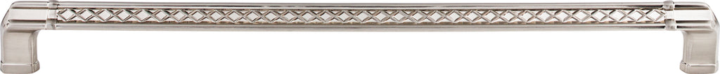 Top Knobs Tower Bridge Series 12"(304mm) CC Pull, Brushed Satin Nickel