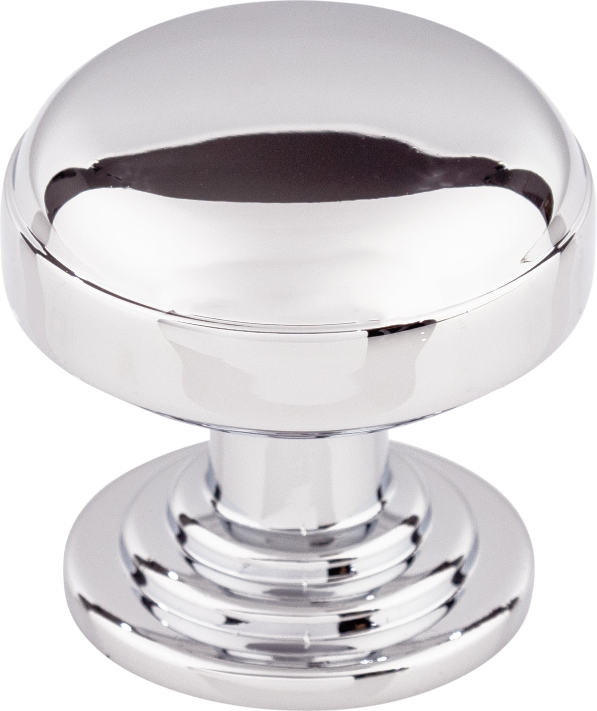 Top Knobs Ellis Series 1-1/4"L Knob, Polished Chrome