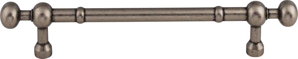 Top Knobs Somerset Weston Series 7"(178mm) CC Pull, Pewter Antique