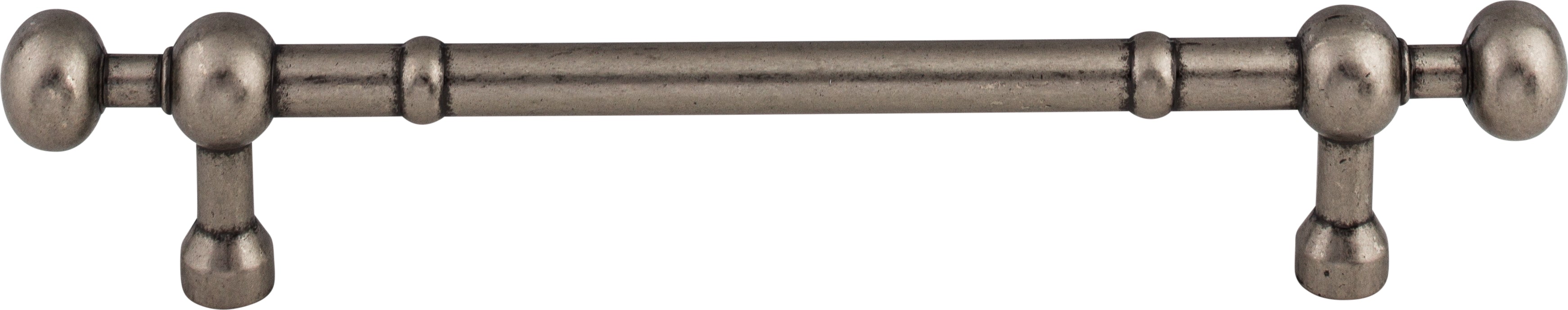 Top Knobs Somerset Weston Series 7"(178mm) CC Pull, Pewter Antique