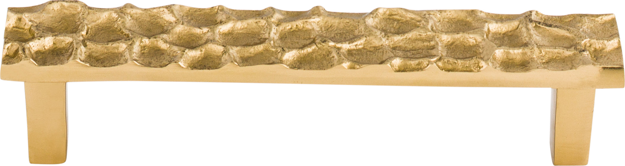 Top Knobs Cobblestone Series 5-1/16"(128mm) CC Pull, Brass