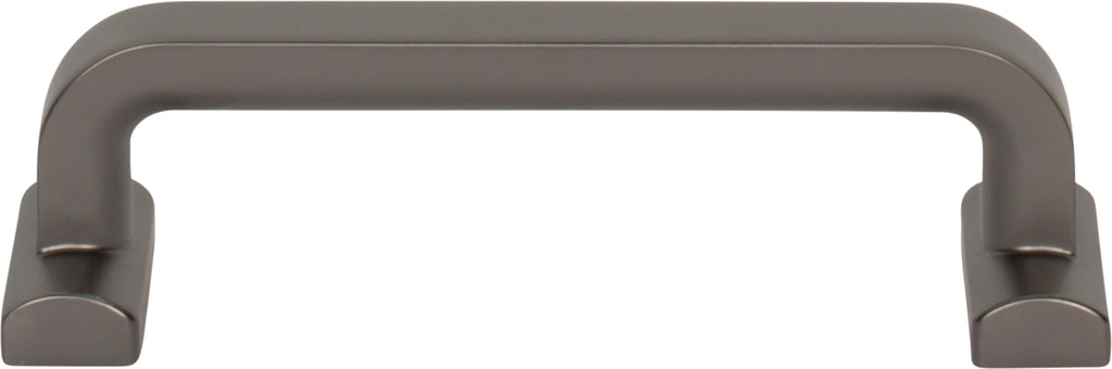 Top Knobs Harrison Series 3-3/4"(95mm) CC Pull, Ash Gray
