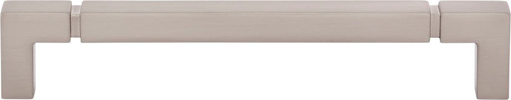 Top Knobs Langston Series 6-5/16"(160mm) CC Pull, Brushed Satin Nickel
