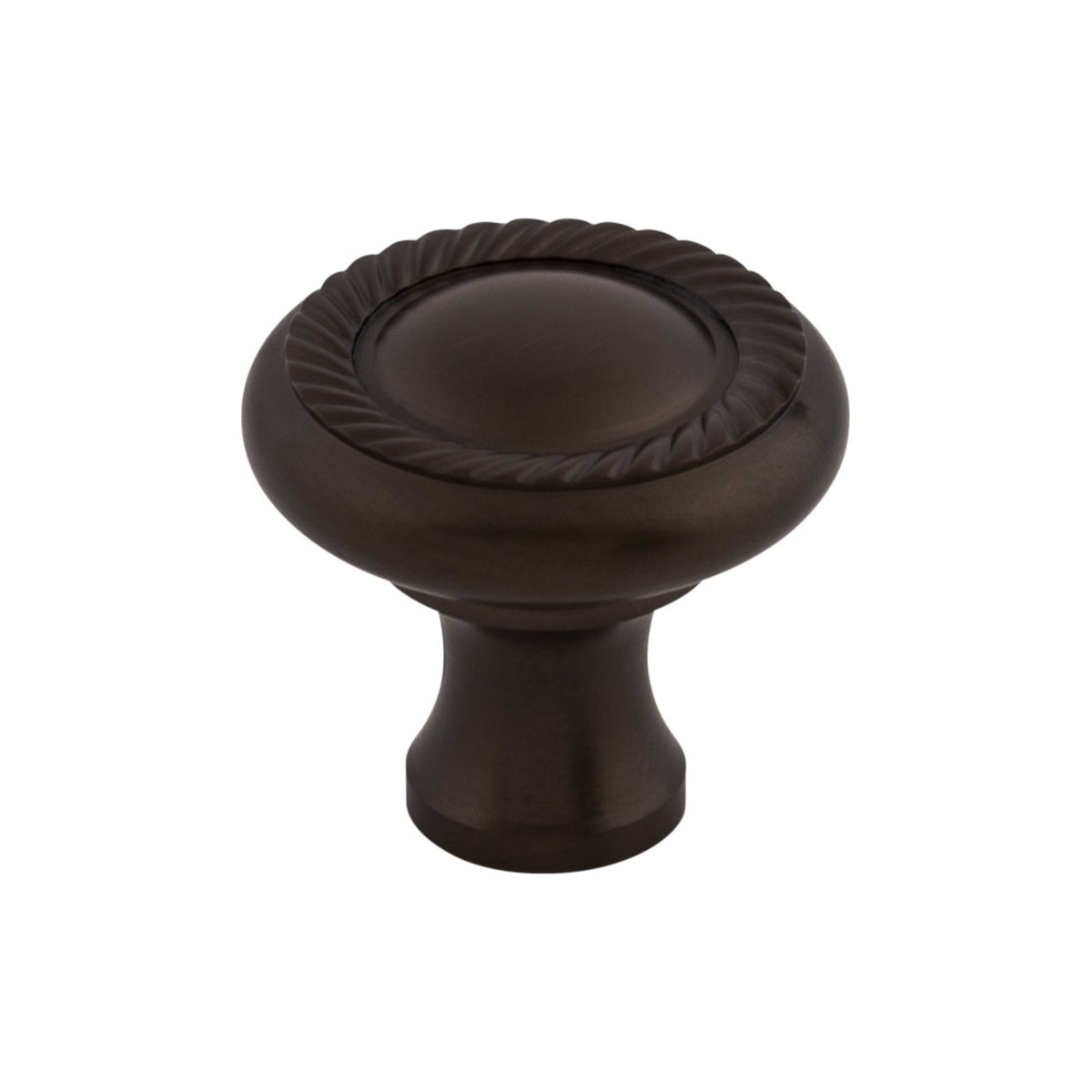 Swirl Cut 1 1/4" Diameter Round Knob