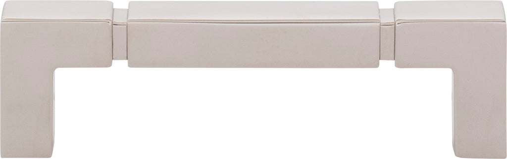 Top Knobs Langston Series 3-3/4"(95mm) CC Pull, Polished Nickel