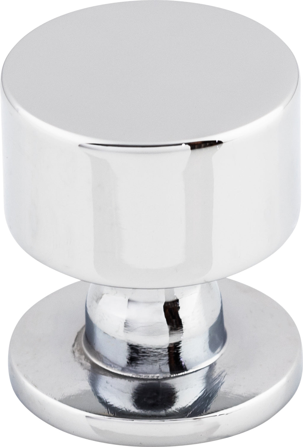 Top Knobs Lily Series 1-1/8"L Knob, Polished Chrome