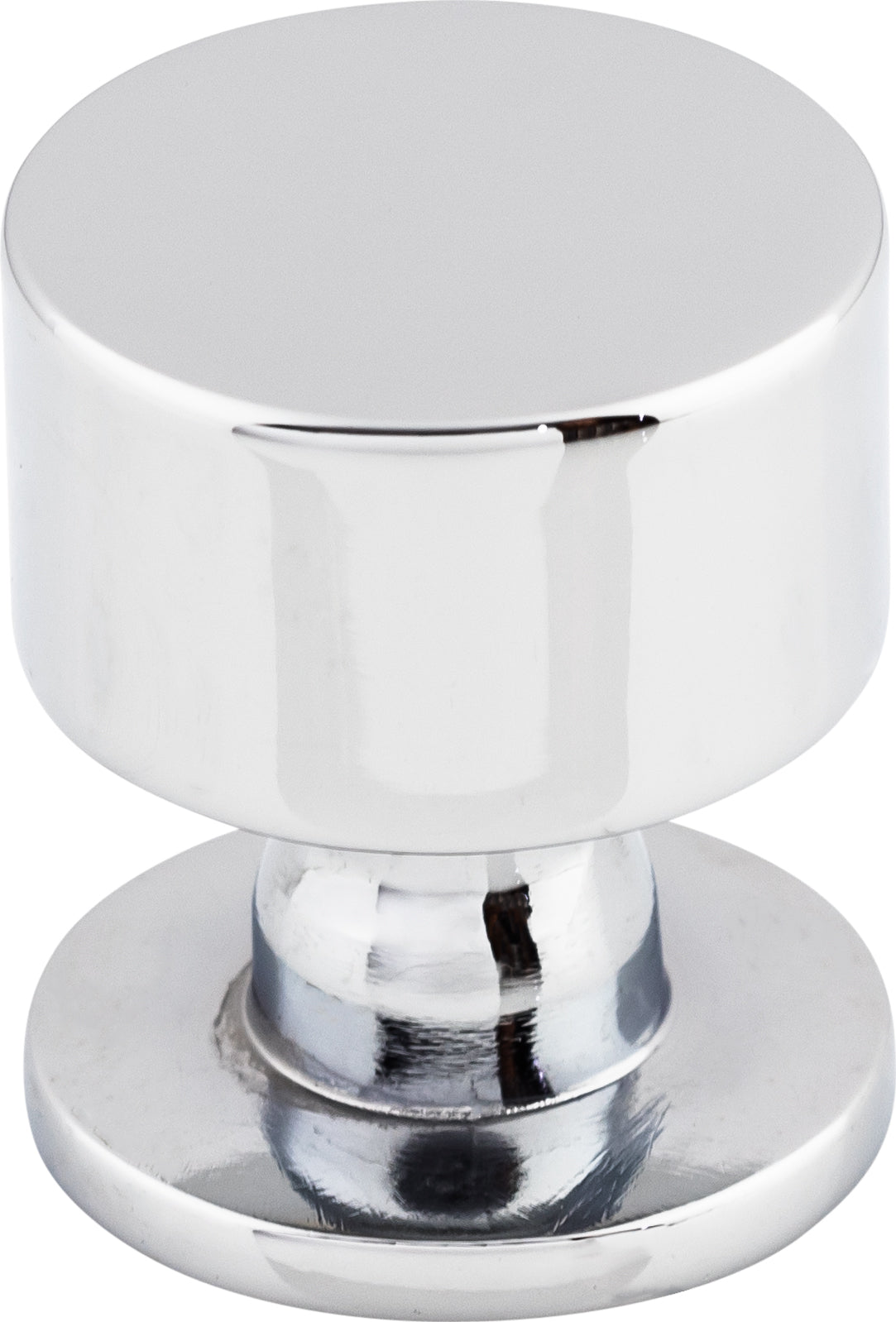 Top Knobs Lily Series 1-1/8"L Knob, Polished Chrome