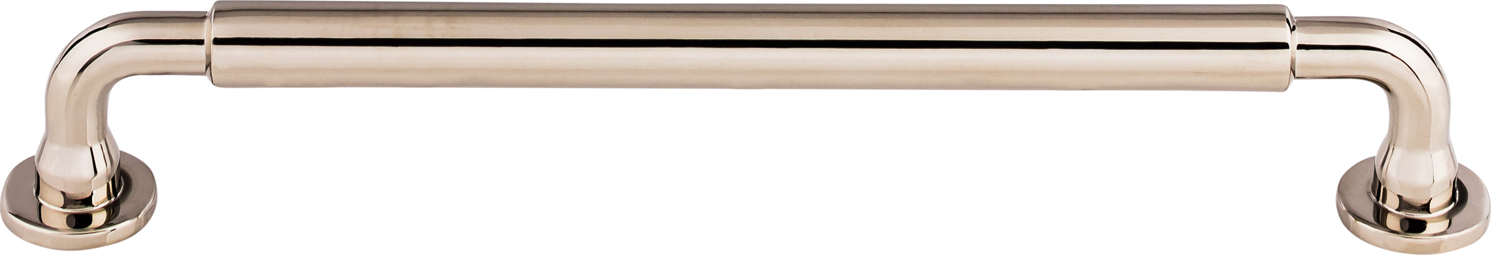 Top Knobs Lily Series 7-9/16"(192mm) CC Pull, Polished Nickel